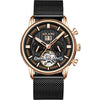 Black - Rose Gold Mesh