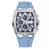 Silver - Light Blue