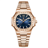 Blue-Rose Gold
