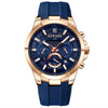 Blue - Rose Gold