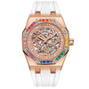 Full Rose Gold - White