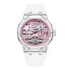 Pink - Silver - White